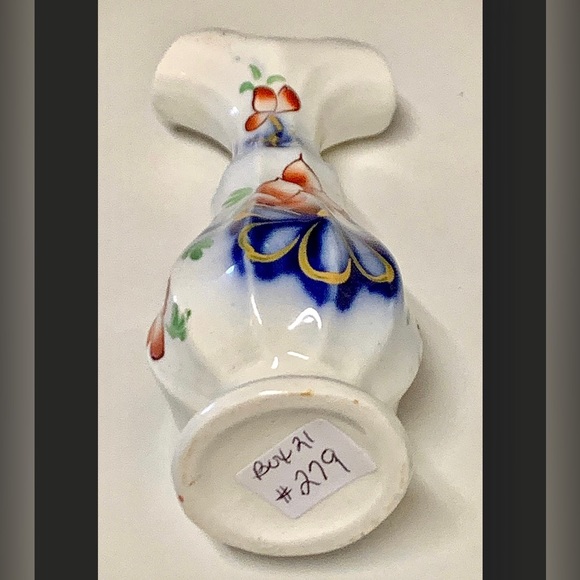 1845 Vintage Ewer Prestatyn Gaudy Welsh 10 Paneled Lustre Bud Vase - Picture 7 of 10